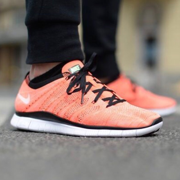 Nike Other - Nike Flyknit Free NSW Shoe - HOT LAVA